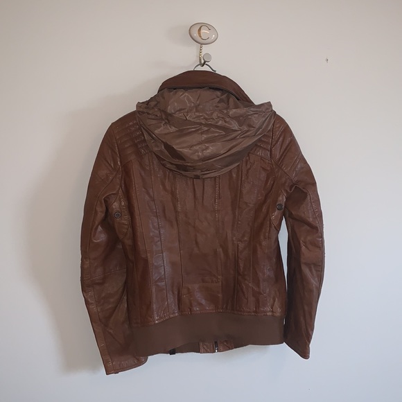 Rudsak Cohiba Brown Leather Jacket - Picture 3 of 8